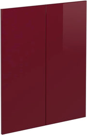 Frontale cucina R-Line, Rosso lucido, 59.2 x 71.3 cm frontale del mobile per mobile base