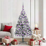 Albero di Natale artificiale con 300 LED Bianco 180 cm 3396968