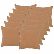 Federa 12 pcs HEERLEN Beige 40 x 40 cm Bouclé 908496