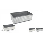 Trade Shop - Scatola Salvaspazio Portatutto Contenitore Armadio Organizer 32x16x10cm 53031a -