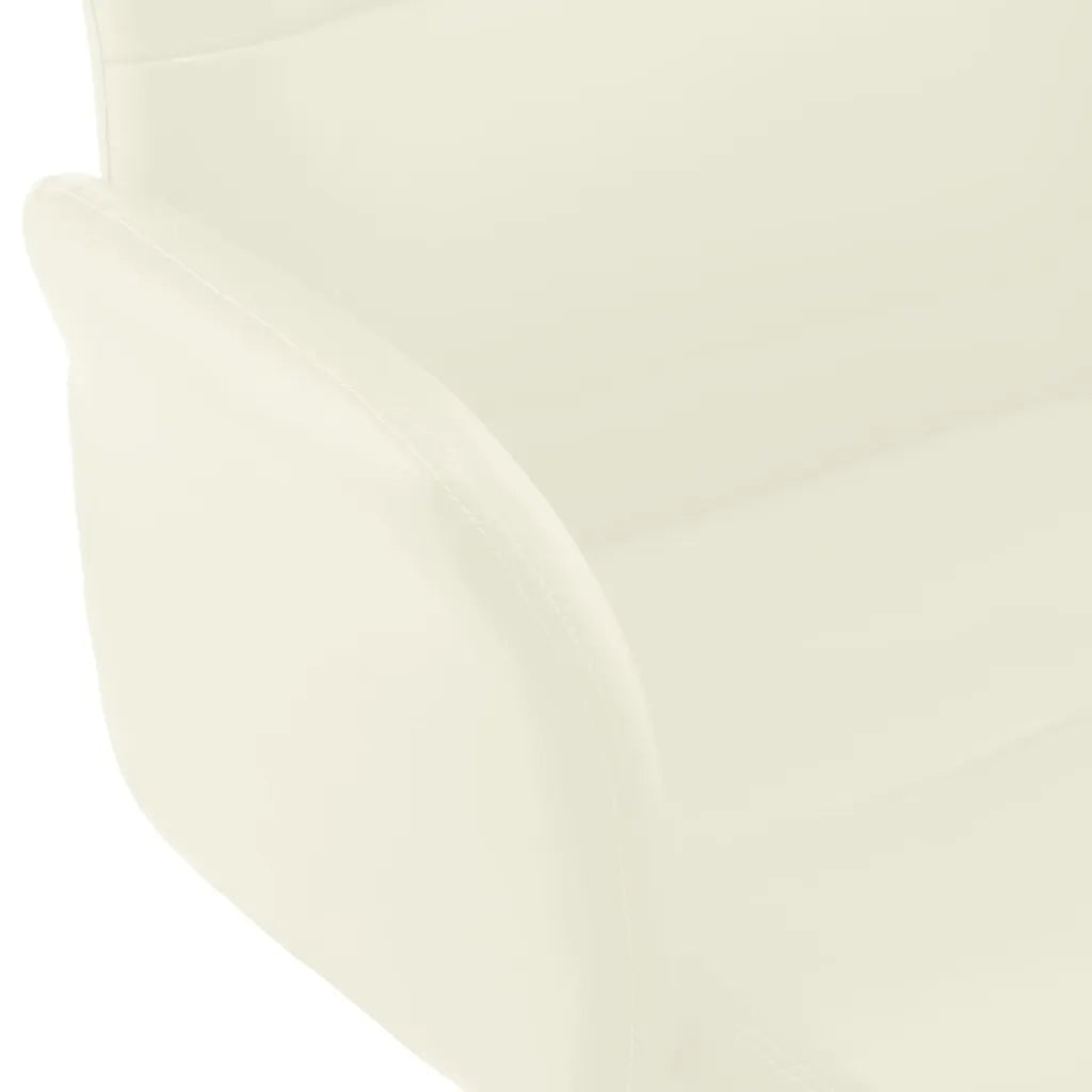 Sedia da Ufficio Crema in Similpelle
