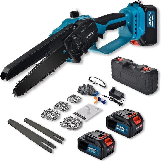 Mini Zaag a Catena - Elettrico - Mini Zaag a Catena con Batteria - Scegliolatrice Elettrica - Scegliolatrice con Batteria - Zaag a Catena con Batteria