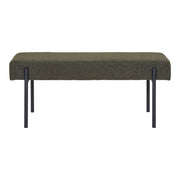 Panca Swindon, Verde, Schiuma, 36x100x42,5 cm