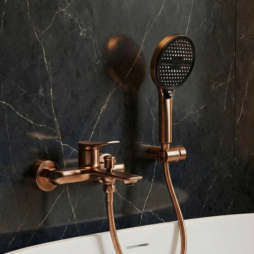 Miscelatore Per Vasca Premium Rea Vision Brush Copper