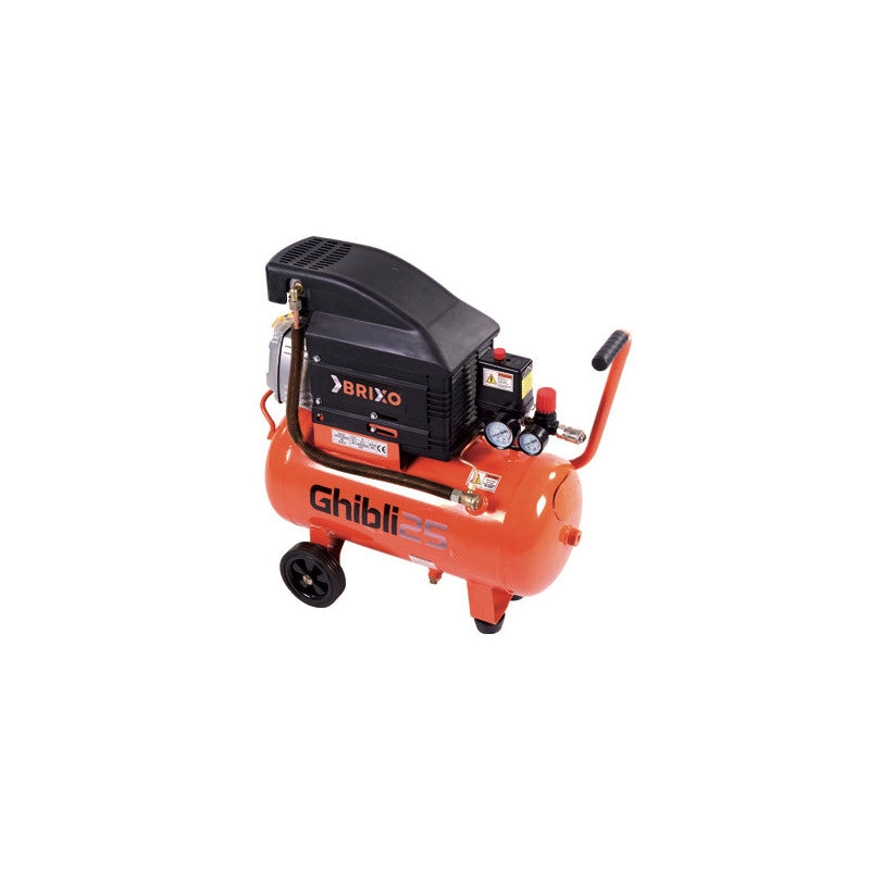 Pressostato per compressore Ghibli 25 L completo con scarico condensa - Brixo