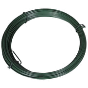 Filo di Legatura per Recinzione 25 m 1,4/2 mm Acciaio Verde 140368