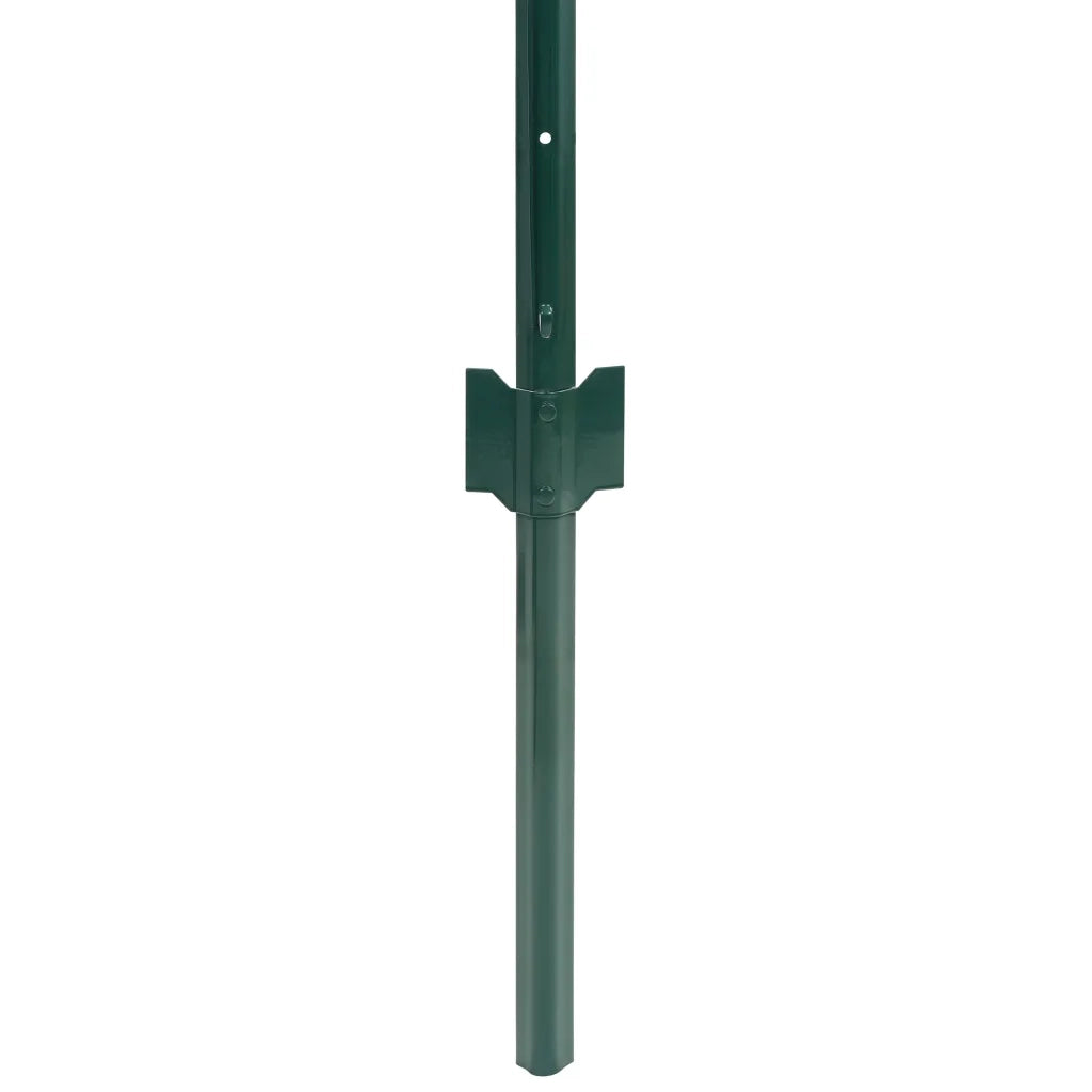Recinzione Euro in Acciaio 20x1,5 m Verde 142817