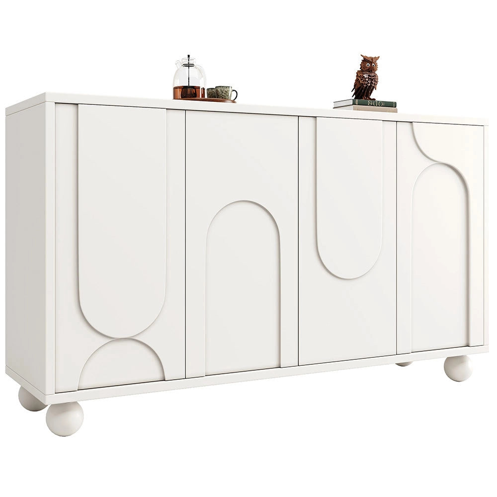 Armadio - Xylo - 120??35??71 cm - Moderno Bianco con Ripiano Regolabile