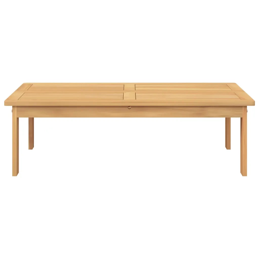 Tavolo da Giardino 100x60x30 cm in Legno Massello di Acacia 365851