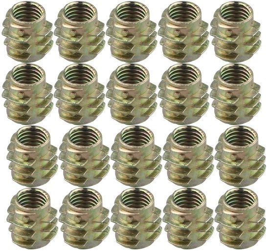 Viti M8x13mm da 20 pezzi per legno con anticorrosione