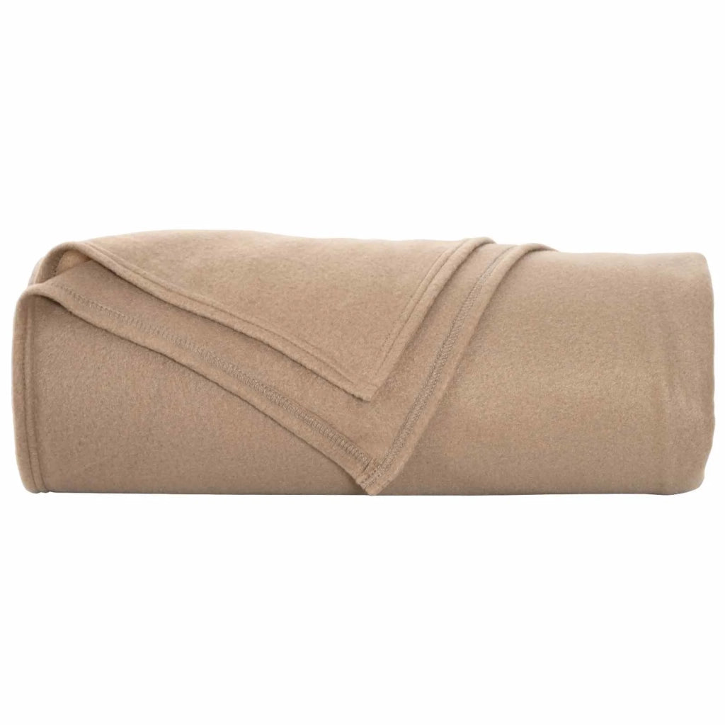 Coperte da Pile 6 pcs Cammello 210 x 140 cm Panno 42017140