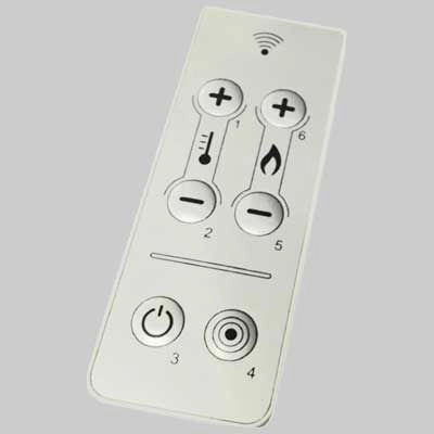 TELECOMANDO PER STUFE ED IDROSTUFE A PELLET  Bianco     LINEA VZ