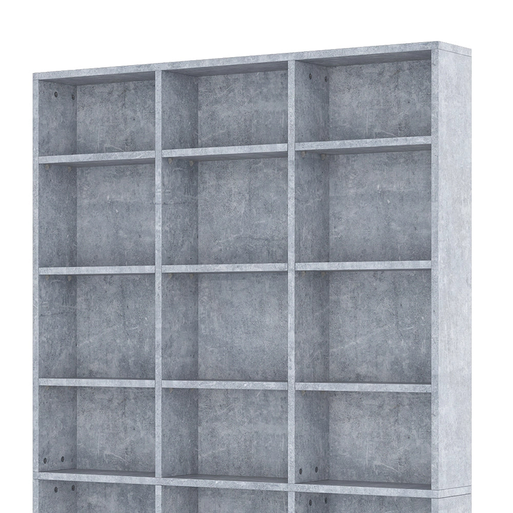 Vicco Scaffale porta cd Calcestruzzo 102 x 178 cm