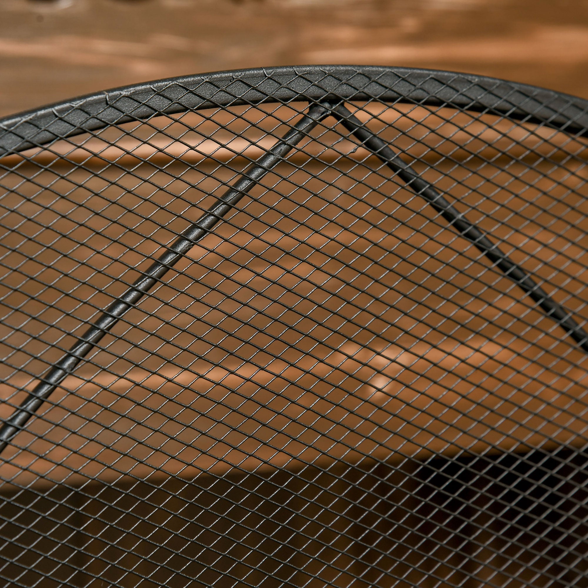 Parascintille con Antine 126x2x76 cm Pieghevole a 3 Pannelli in Metallo Nero