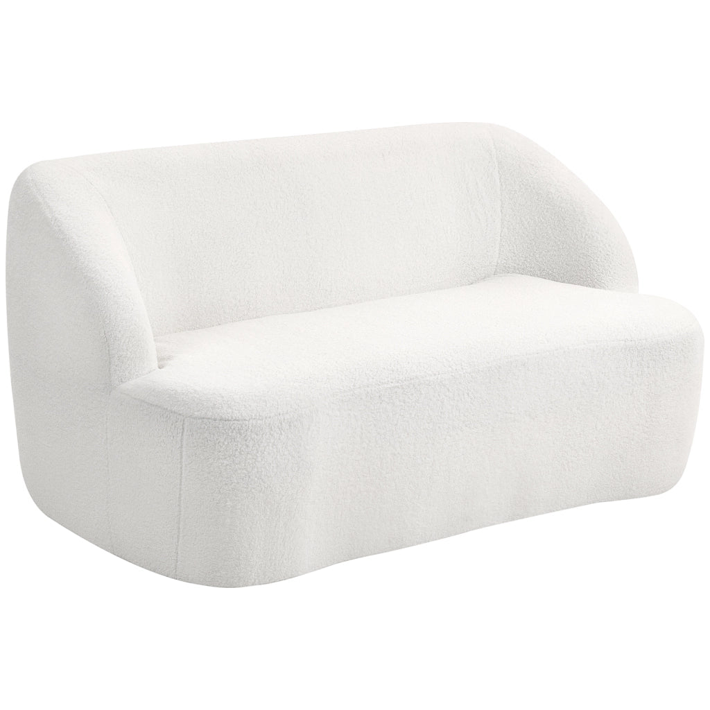 Divano 2 posti imbottito ¨C zephmum ¨C crema
