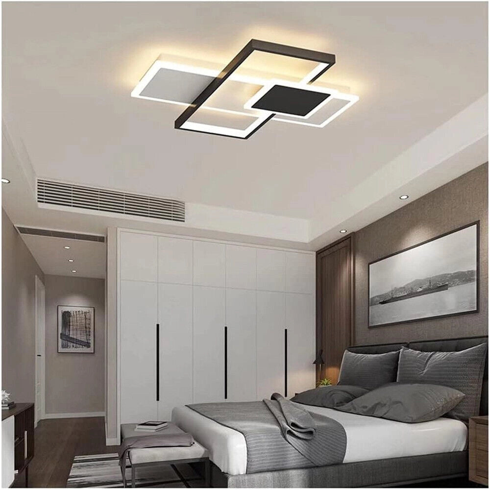Trade Shop - Plafoniera Da Soffitto A Led 46 W Con Tecnologia Cct Con Switch 3 Colorazione C60-3c -