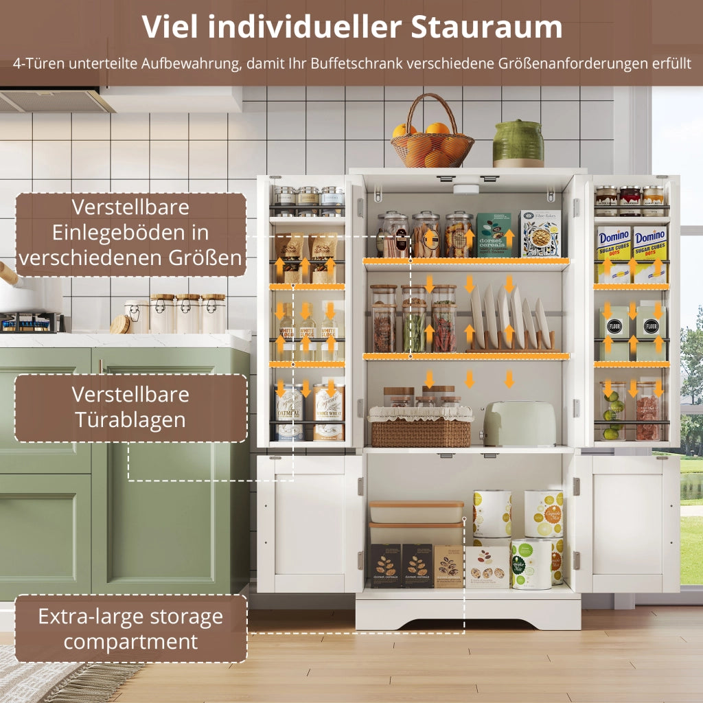 ARMADIO Alto 120x60x40 cm MDF Bianco con luce LED sensore