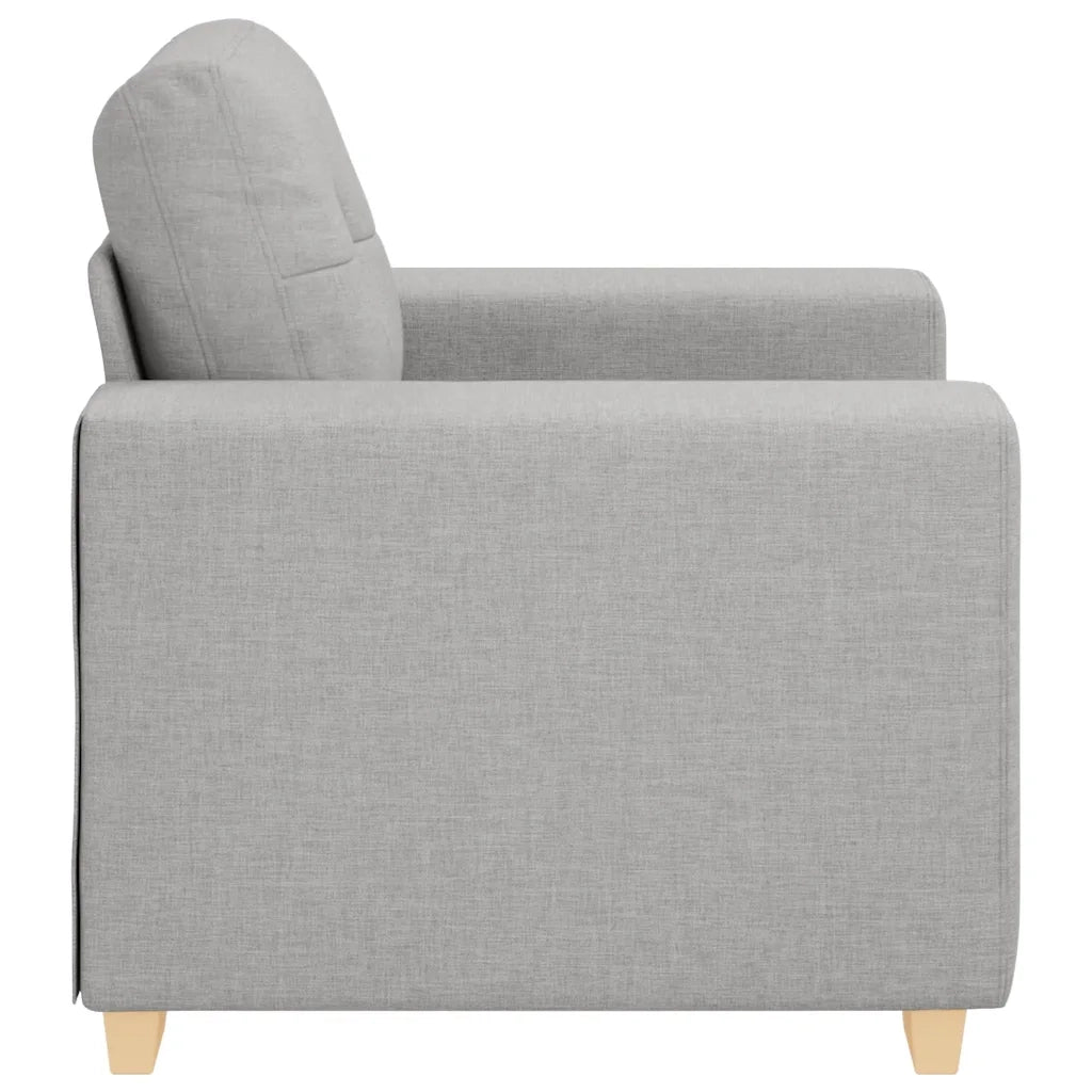 Divano Sedia Grigio Nuvola 100x78x80 cm in Tessuto 4105066