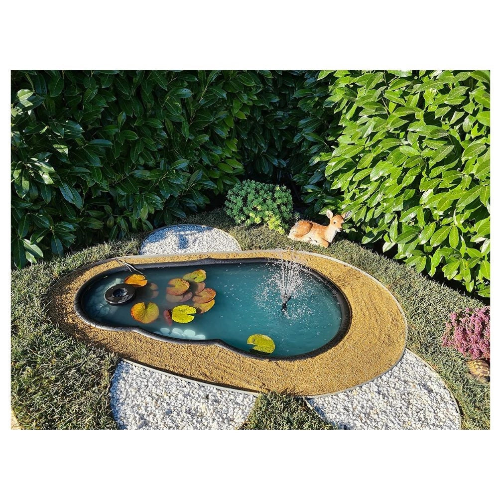 Laghetto da giardino vico ponds black da 300 litri