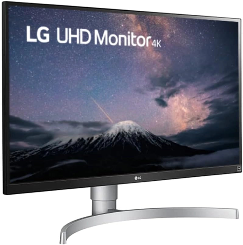 27UL650-W Monitor 27" Ultra HD 4K LED IPS HDR 400, 3840 x 2160, Radeon FreeSync 60Hz, 1x Display Port, 2x HDMI, Uscita Audio, Multitasking, Altezza Regolabiile, Nero