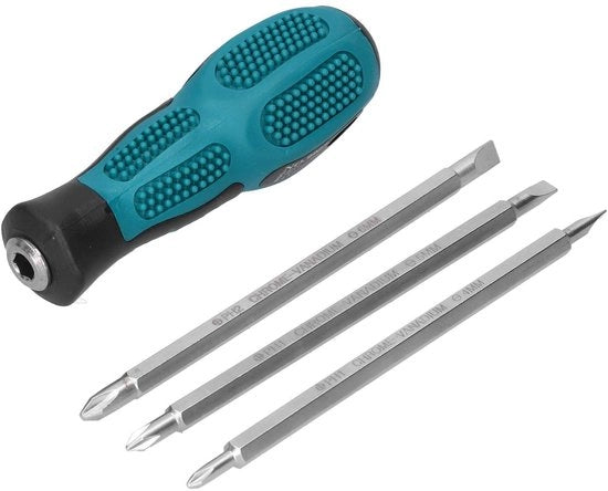 Set di chiavi a gommata con manico antiscivolo - 3 pezzi - Acciaio inox resistente al calore - Adatto per uso industriale e domestico