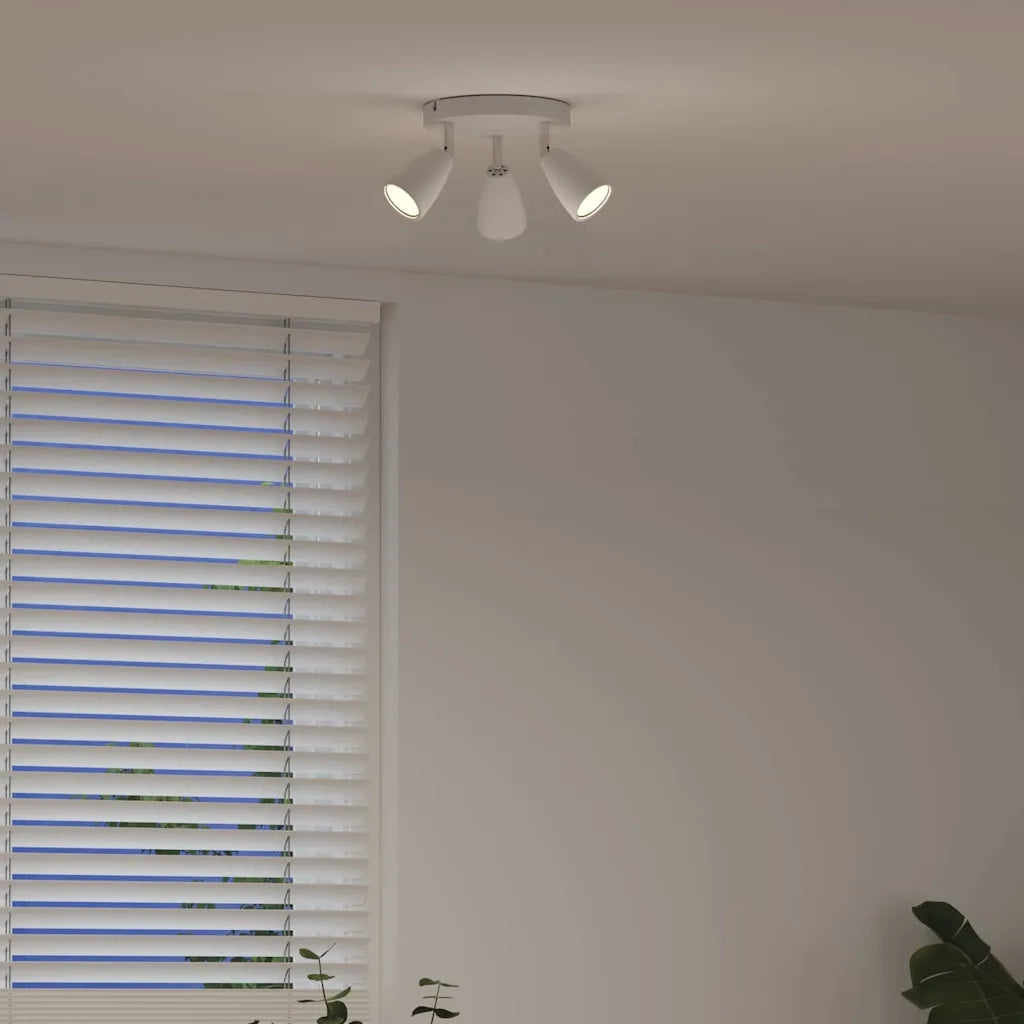 Faretto da soffitto Bianco 19 x 19 x 14,5 cm Metallo CFW5243109