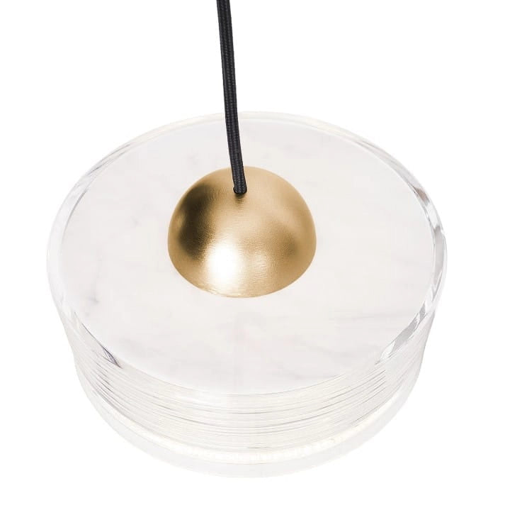 Lampada sospensione Lipari Maxlight LED 22W 3 luci bianca