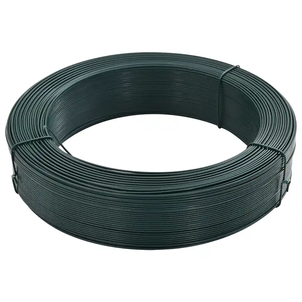 Filo per Recinzioni 250m 0,9/1,4 mm in Acciaio Verde Nerastro 144474
