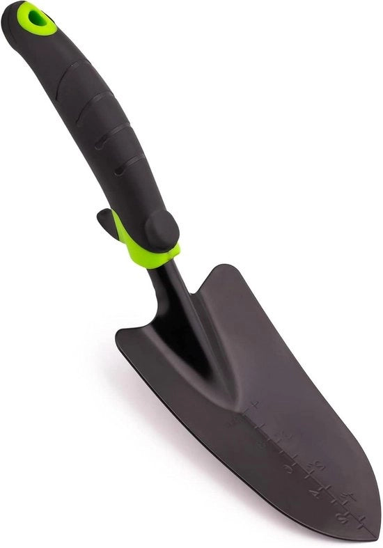 Contenitore di ghisa per piante e rinnovo - Spazzola per piante con manico antiscivolo - Lame per giardinaggio 8 cm di larghezza di taglio
