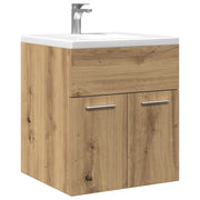 Mobile Lavabo Bagno Artigianale 41x38,5x46 cm in Truciolato 856206