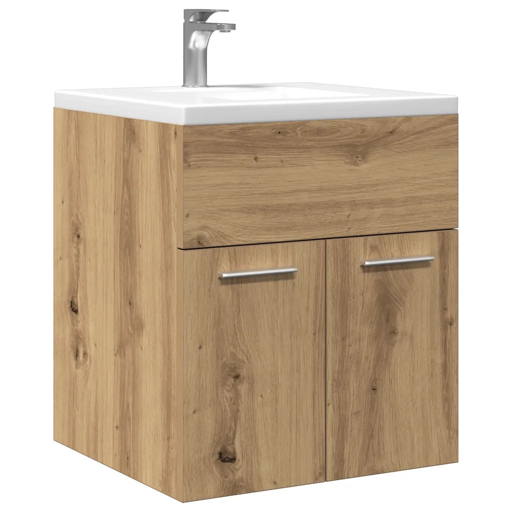 Mobile Lavabo Bagno Artigianale 41x38,5x46 cm in Truciolato 856206