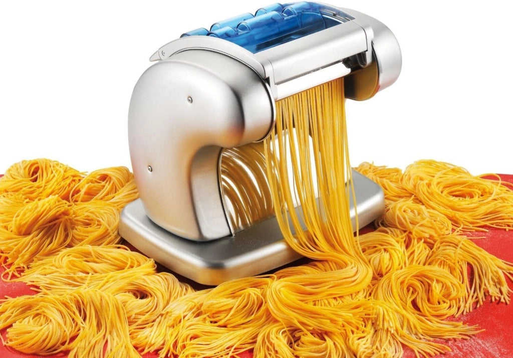 Imperia PastaPresto Automatico Macchina per Pasta Elettrica con Motore 230V Acciaio inossidabile Argento