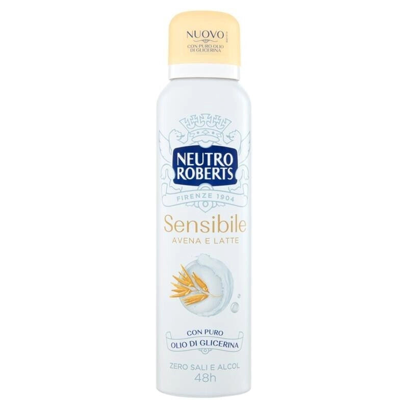 NEUTRO ROBERTS DEODORANTE SPRAY 150ML AVENA E LATTE