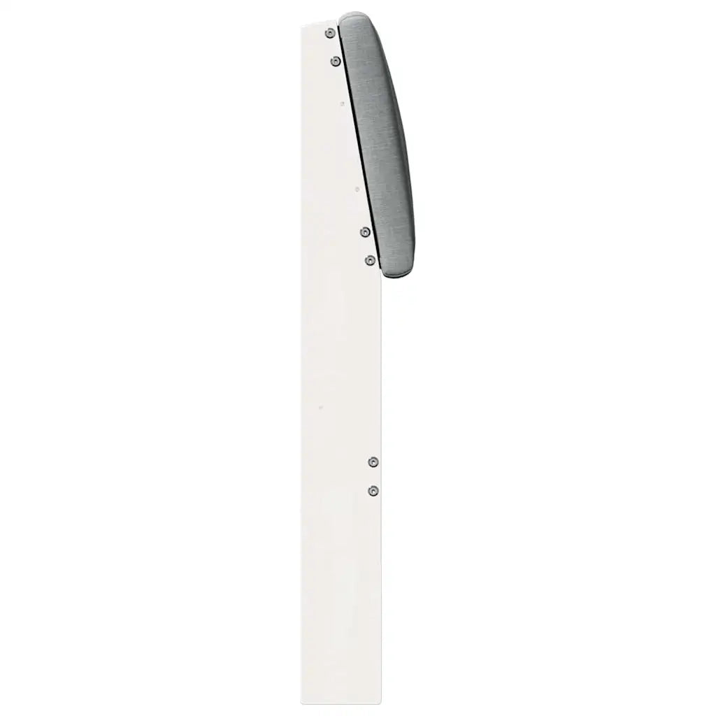 Testiera imbottita Grigio chiaro 90 cm Pino massello