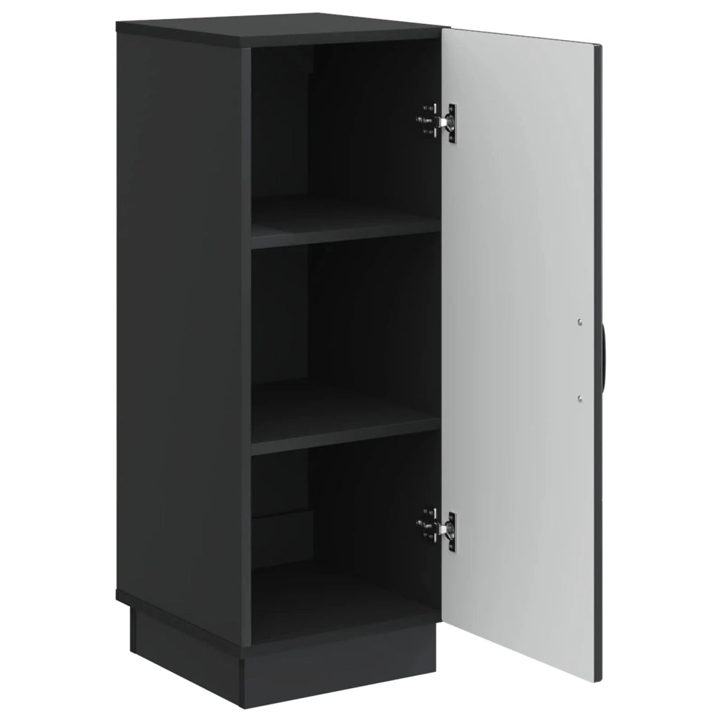 Credenza Nero 33 x 34,5 x 87 cm Legno ingegnerizzato