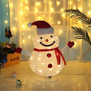 Decorazione di Natale da esterno 56 cm - decorazione da giardino pieghevole decorazione invernale
