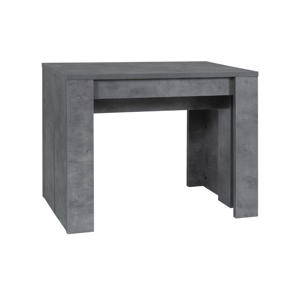 Consolle Allungabile 78,5x54/252x78 cm Baku cemento