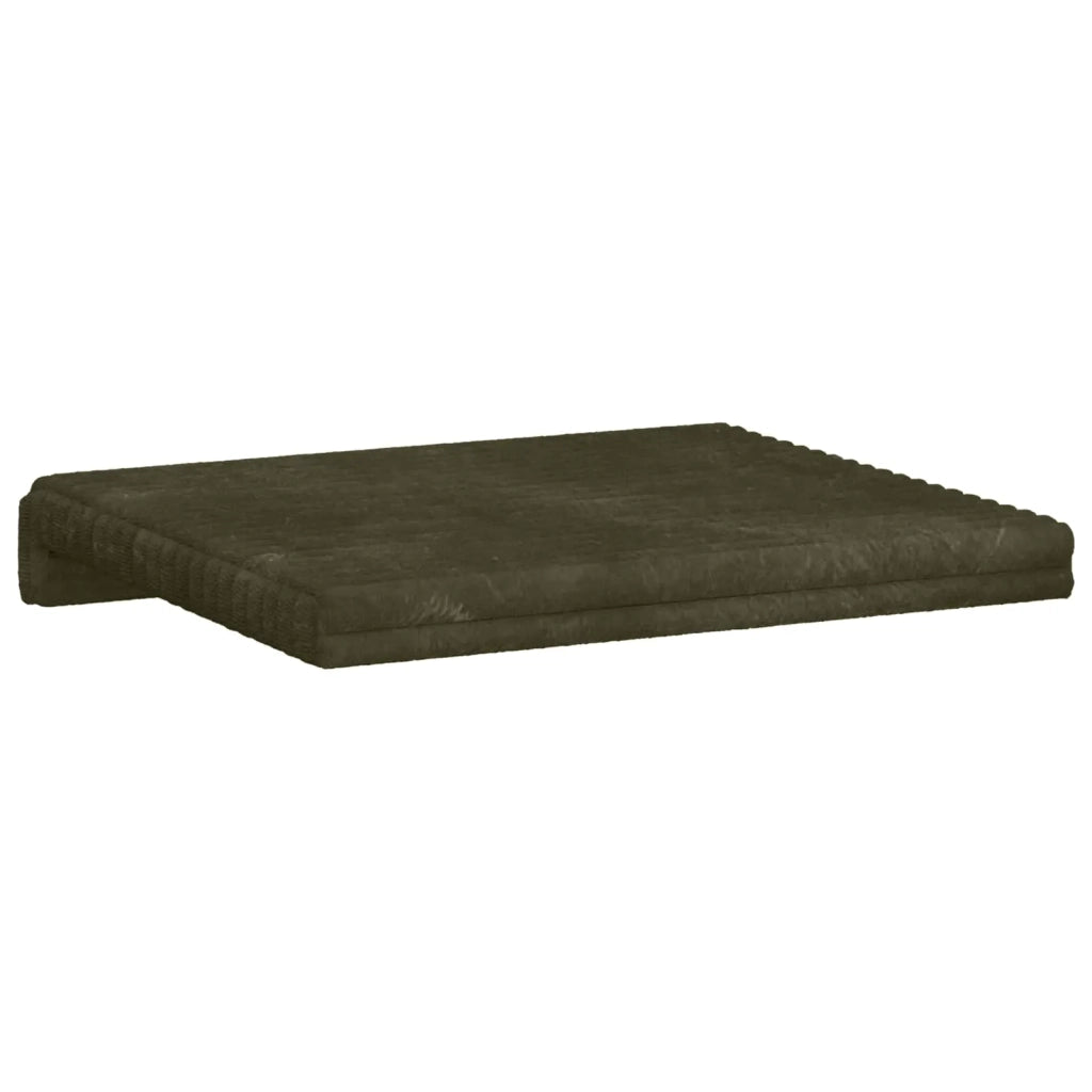 Cuscino per panchina 4 pcs Corduroy Morbido Verde 42043147