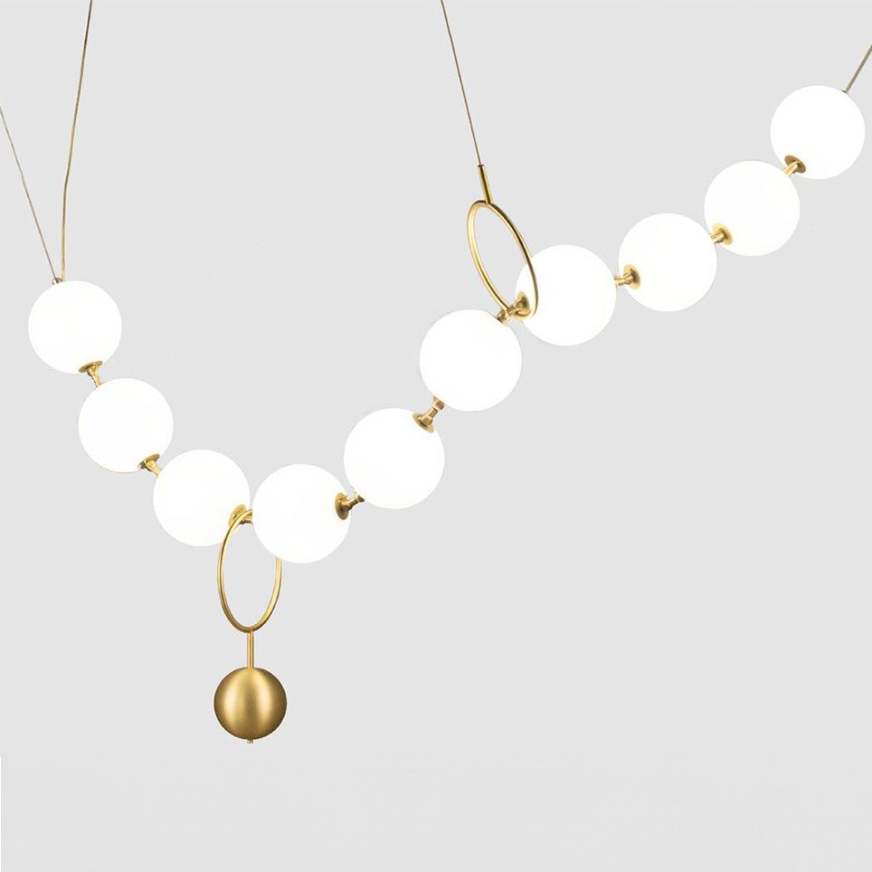 Lampada Da Soffitto Led APP1444-10CP Gold