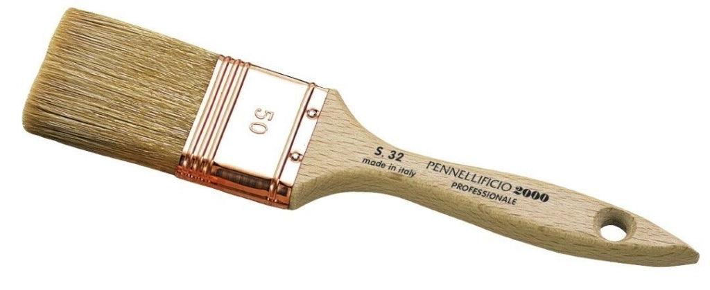 Pennellessa Vernic.Traspar. 50 Solvente Set 5 Pezzi - Pennellificio 2000