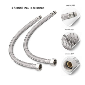 Miscelatore monoforo ottone cucina england one cromato erogazione orientabile *** confezione 1