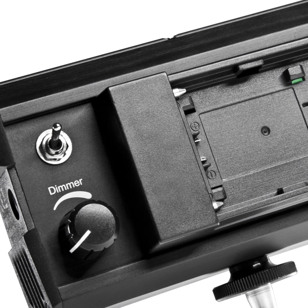 128 Daylight Luce LED video continua per fotocamera, illuminazione dimmerabile con batteria e diffusore, per streaming studio fotografico