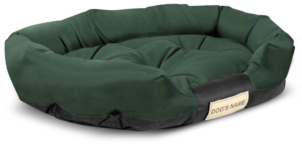 AIO FACTORY Cuccia per cani 75x50 cm personalizzabile impermeabile verde