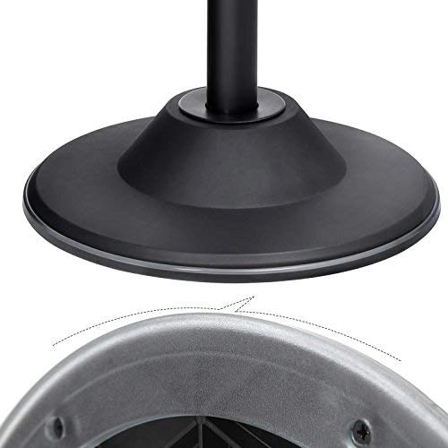 Sgabello ergonomico seduta da lavoro girevole a 360° sgabello sit-stand altezza regolabile 50-70 cm con cuscinetto antiscivolo 12_0000970