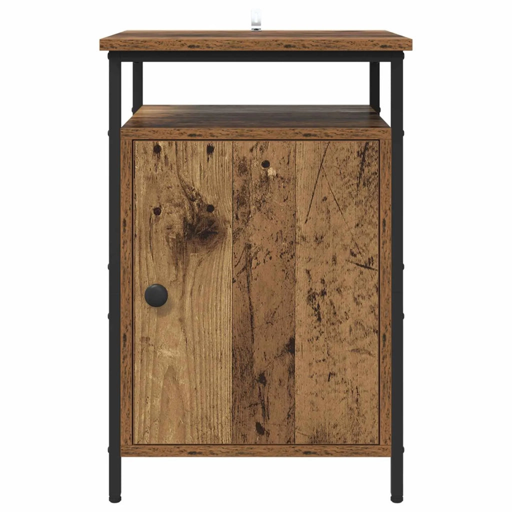 Armadio da Notte 2 pcs Legno vecchio 40 x 42 x 60cm 881807