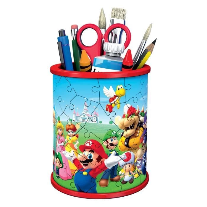 Portapenne puzzle 3D - Super Mario