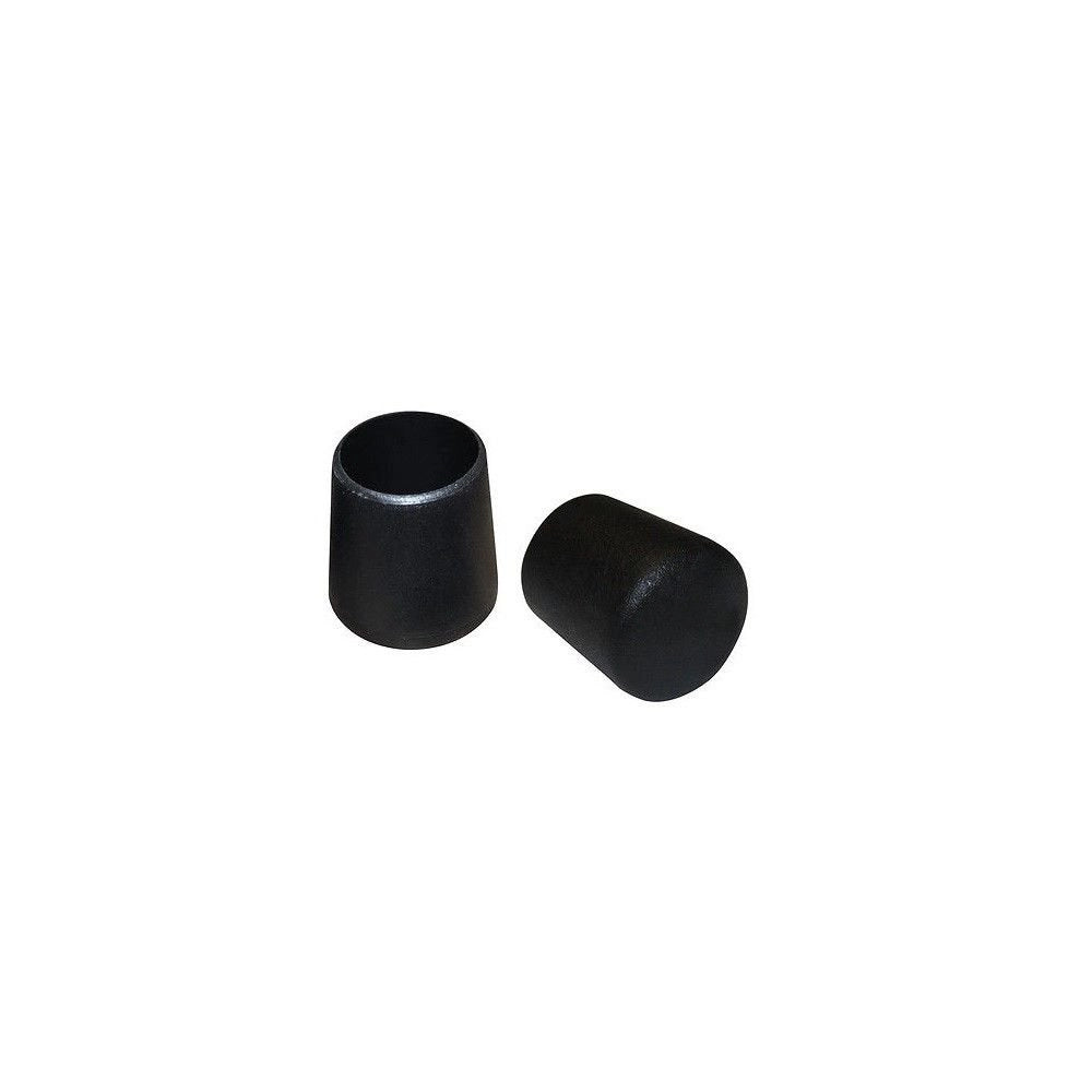 Tappo rotondo nero sedie 4pz + misure plastica puntali gommino esterno sgabelli 35 MM