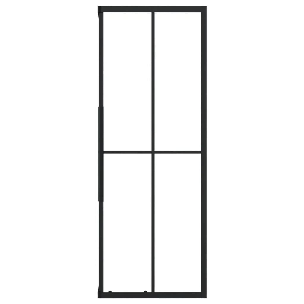 Box doccia ESG 80 x 80 x 180 cm nero 02_0002043