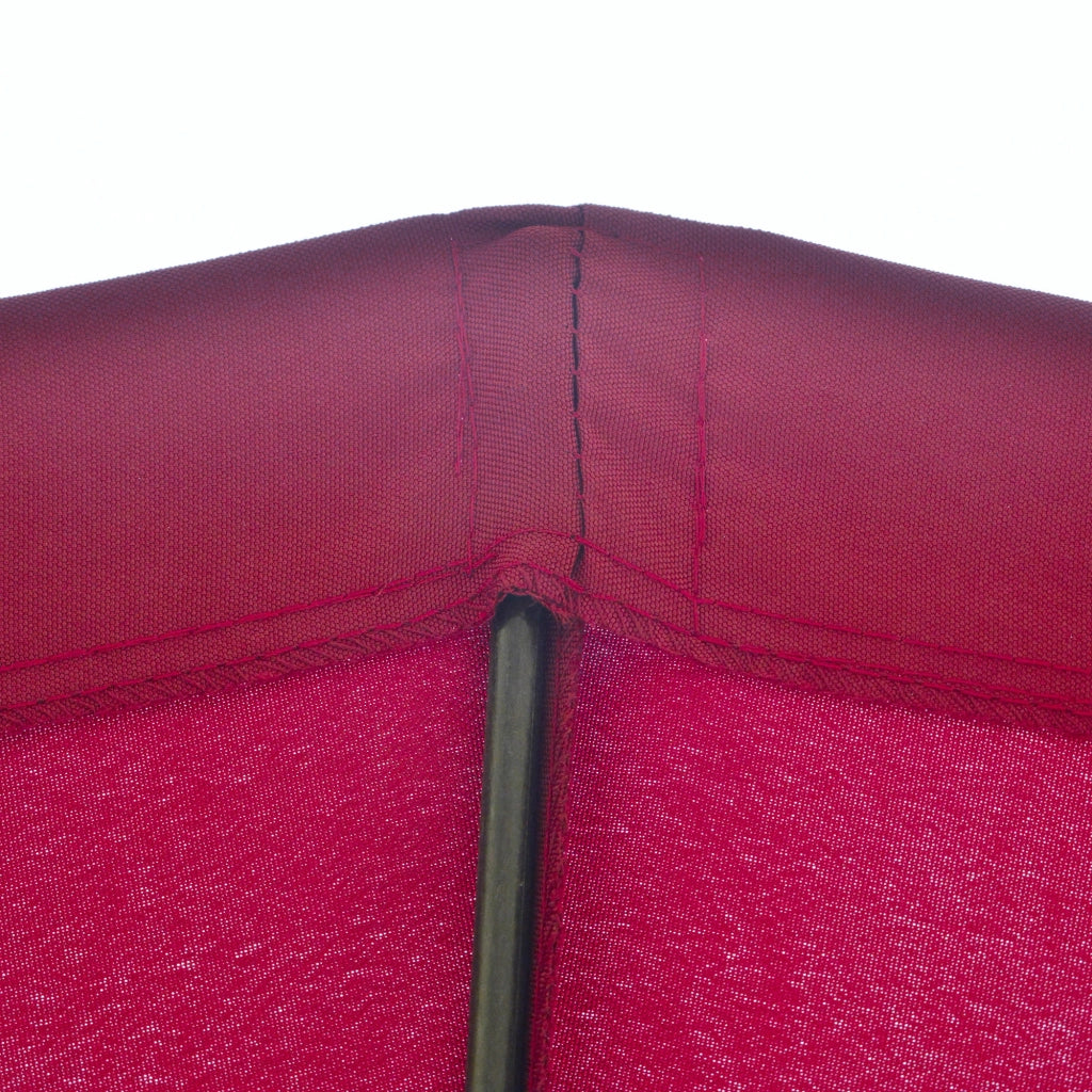 Ombrellone da Giardino Inclinabile 2.5x2.5 m ¨C zephmum ¨C Poliestere Rosso Vino