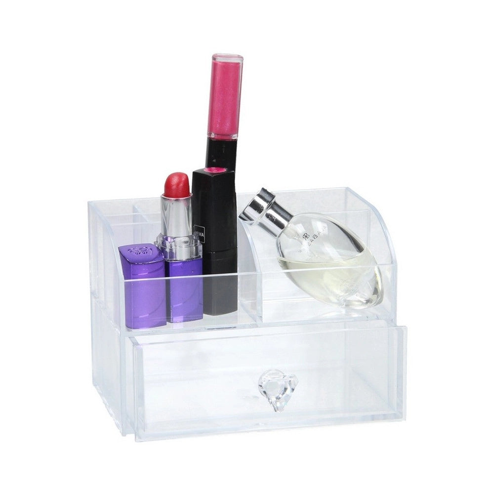 Trade Shop - Organizer Organizzatore Cosmetici Scatola Ordinamento Trucchi In Acrilico -